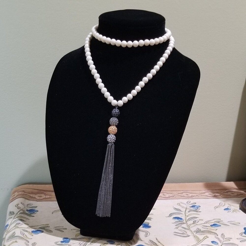 Stella & Dot "Revival" Tassel Necklace.